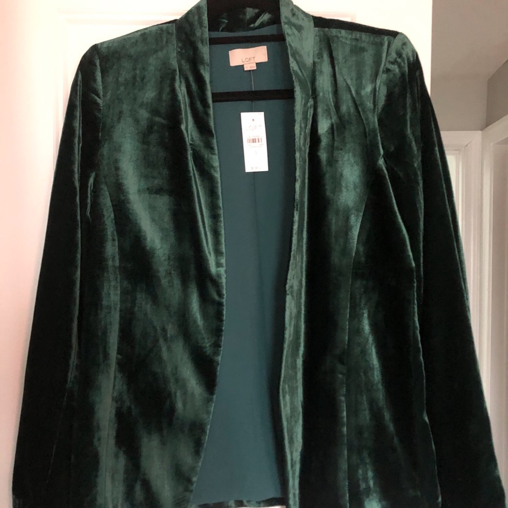 Loft Velvet Jacket Size Small